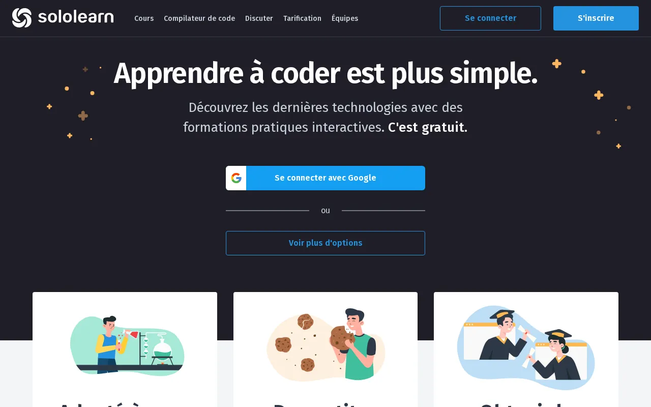 Capture d'écran de Sololearn