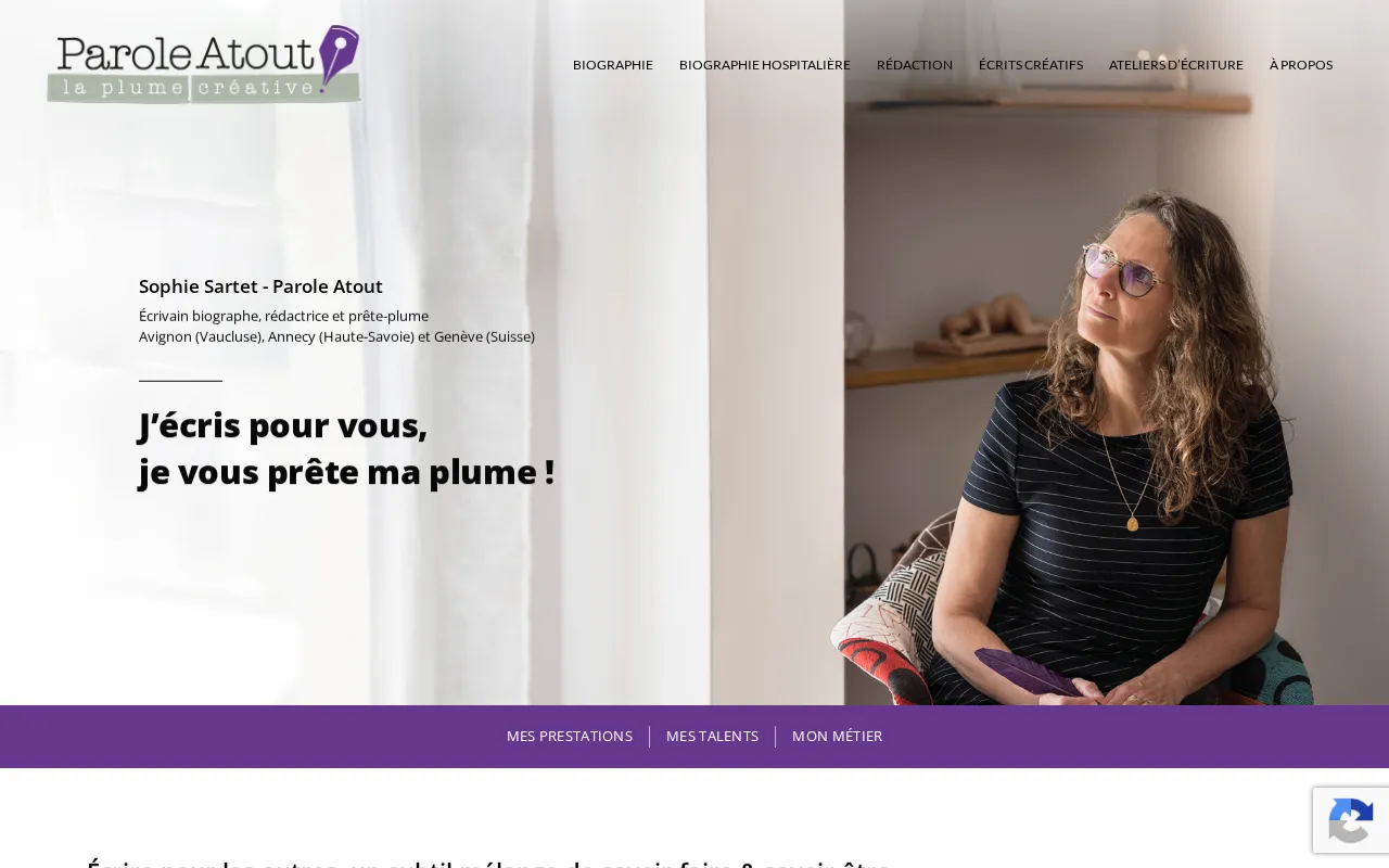 Capture d'écran de Parole Atout