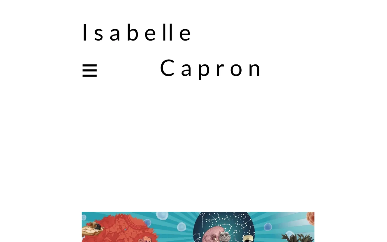 Capture d'écran de Isabelle Capron