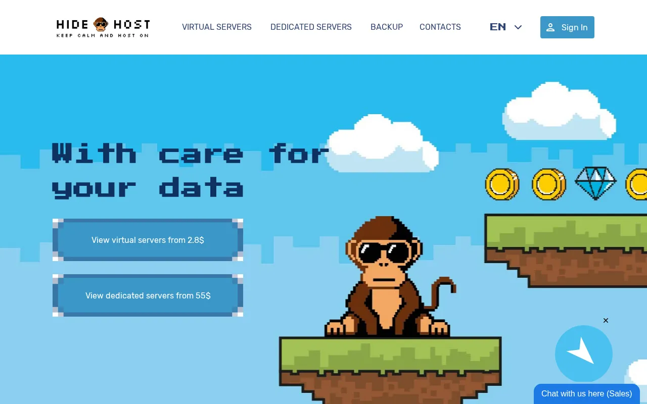 Capture d'écran de HideHost