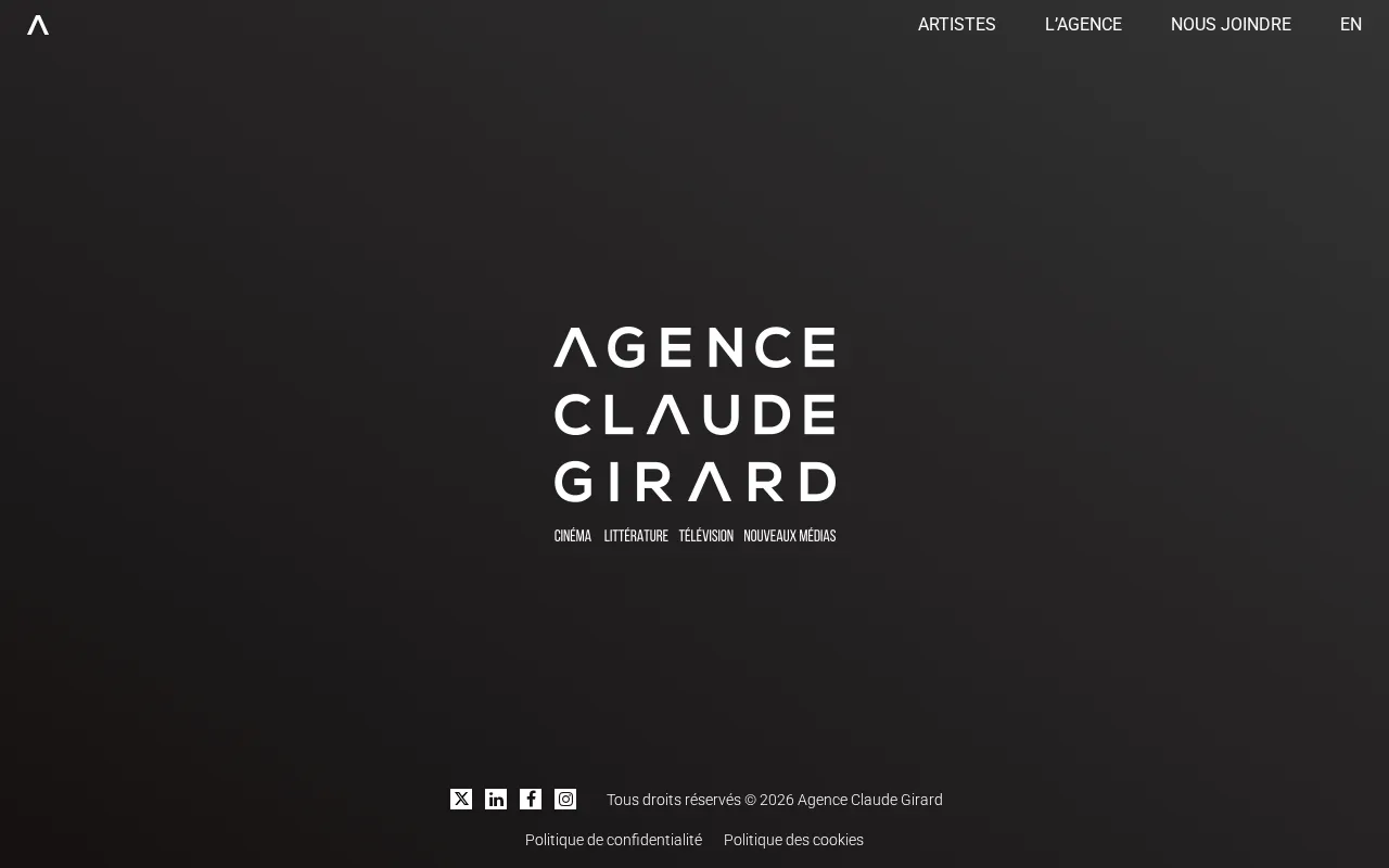 Capture d'écran de Agence Claude Girard