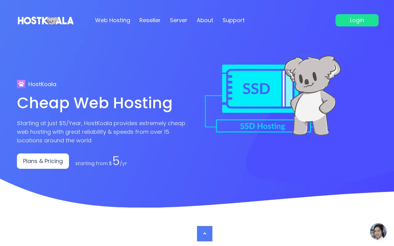 Capture d'écran de Host Koala