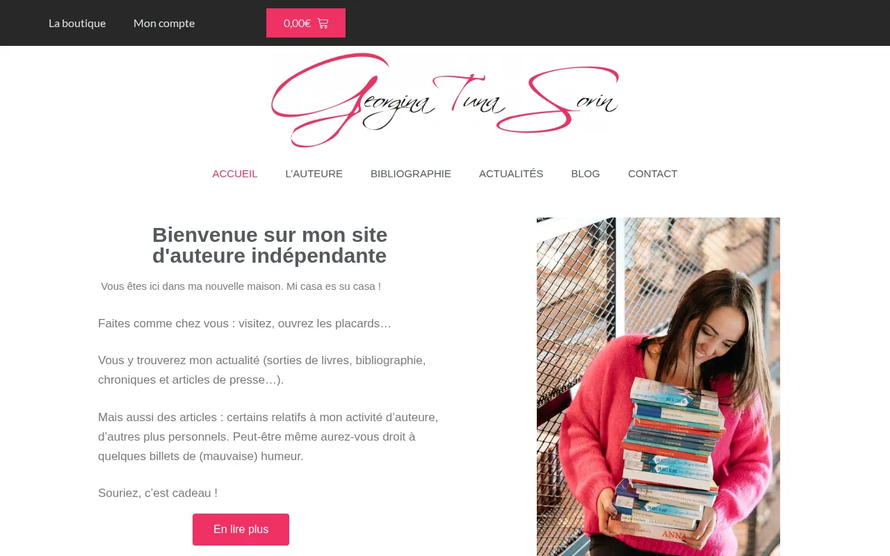 Capture d'écran de Georgina Tuna Sorin