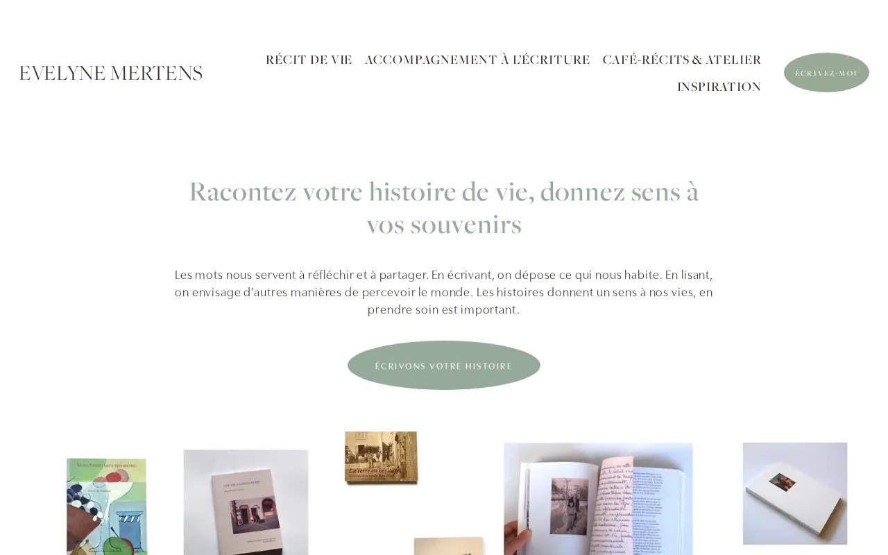 Capture d'écran de Evelyne Mertens