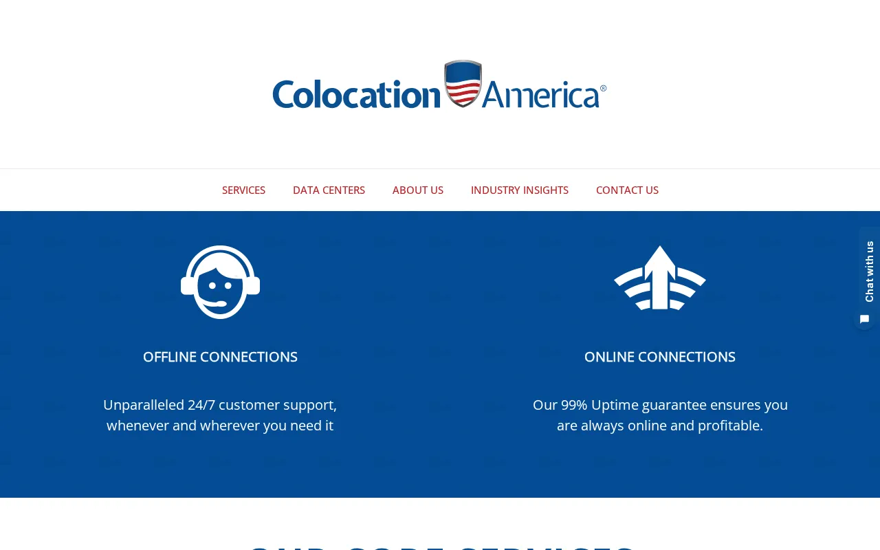 Capture d'écran de Colocation America