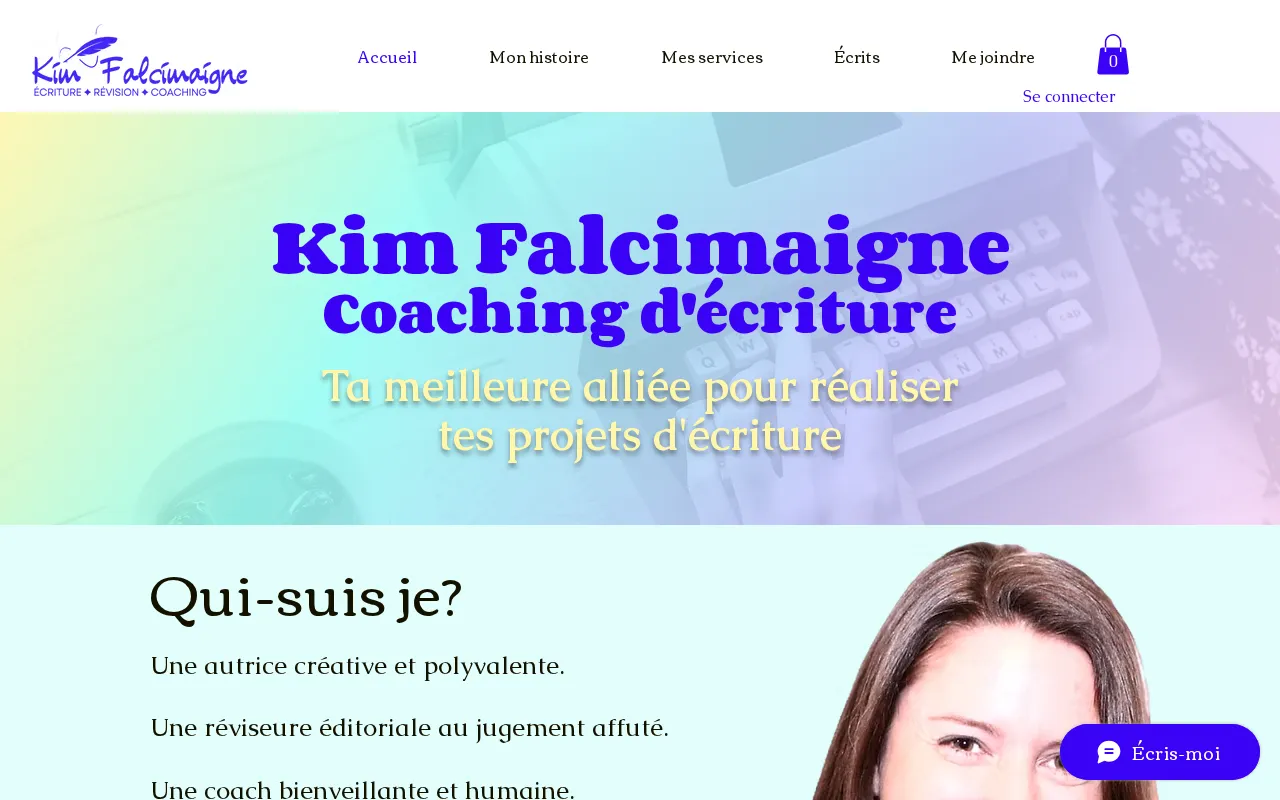 Capture d'écran de Kim Falcimaigne