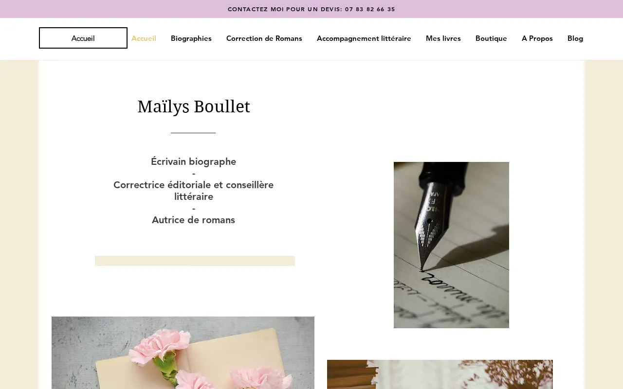 Capture d'écran de Maïlys B