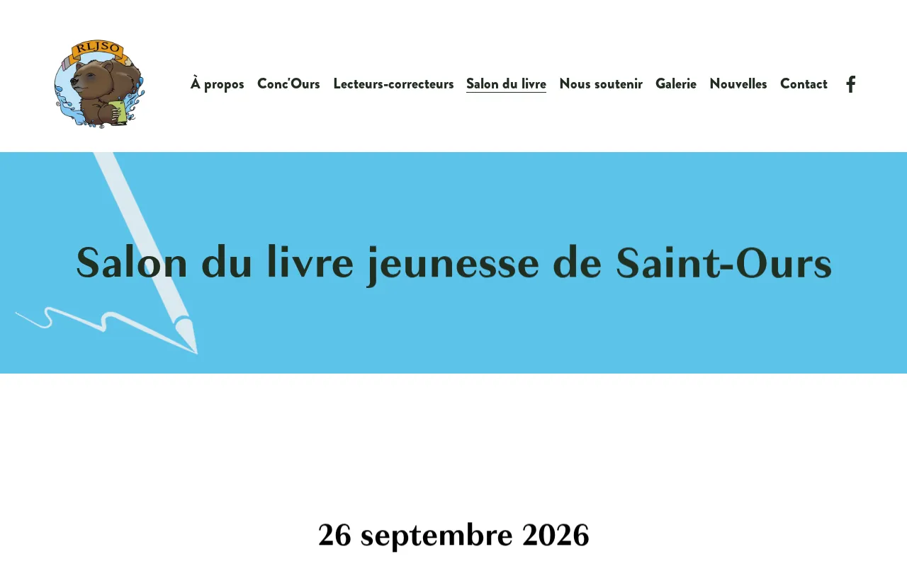 Capture d'écran de Salon du livre jeunesse de Saint-Ours
