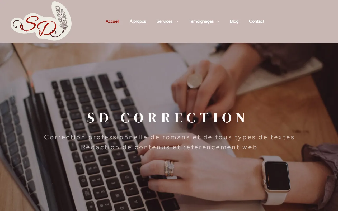 Capture d'écran de SD Correction
