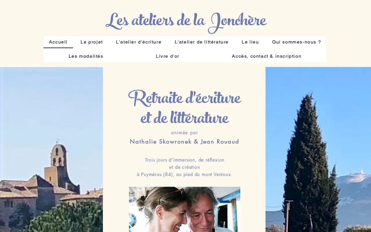 Capture d'écran de Les ateliers de la Jonchère