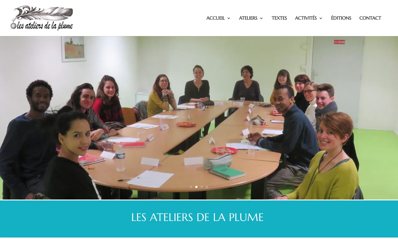 Capture d'écran de Les ateliers de la plume