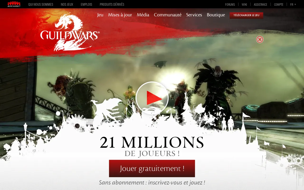 Capture d'écran de Guild Wars 2