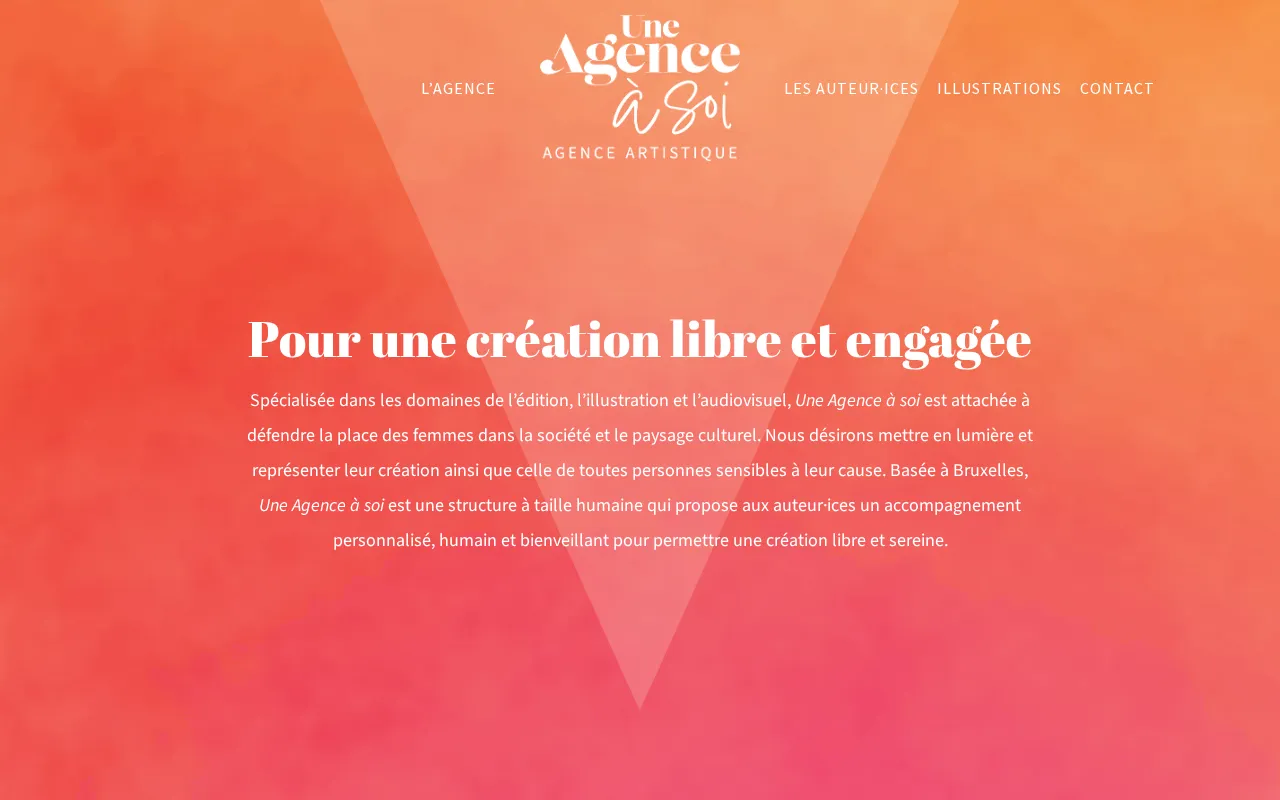 Capture d'écran de Une agence à soi