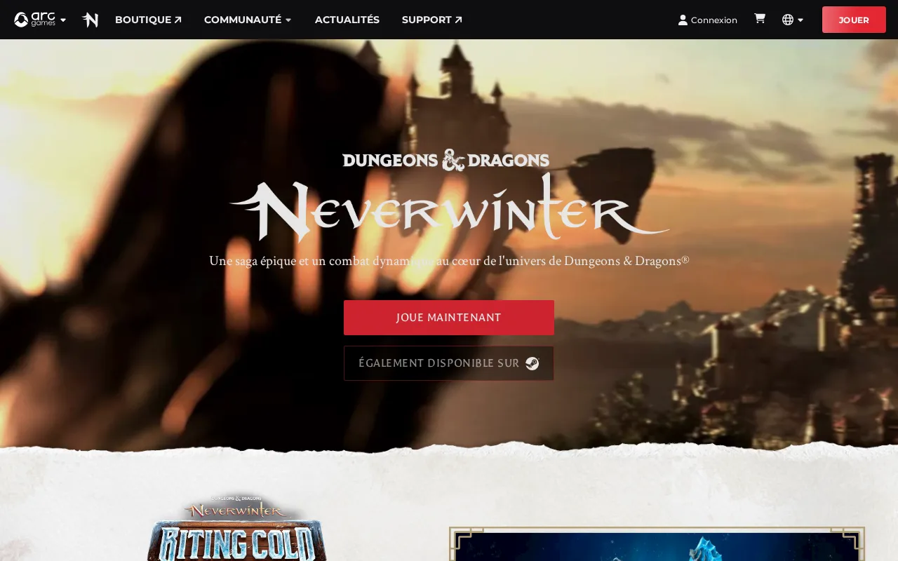 Capture d'écran de Neverwinter